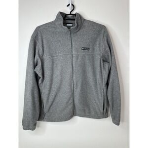 Columbia Fleece‎ Jacket XXL 2XL Full Zip Gray Soft Warm Outdoors